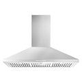 Rangaire 36" Wall-Mounted Range Hood 580 CFM Convertible  Stainless Steel  RHWMP36S