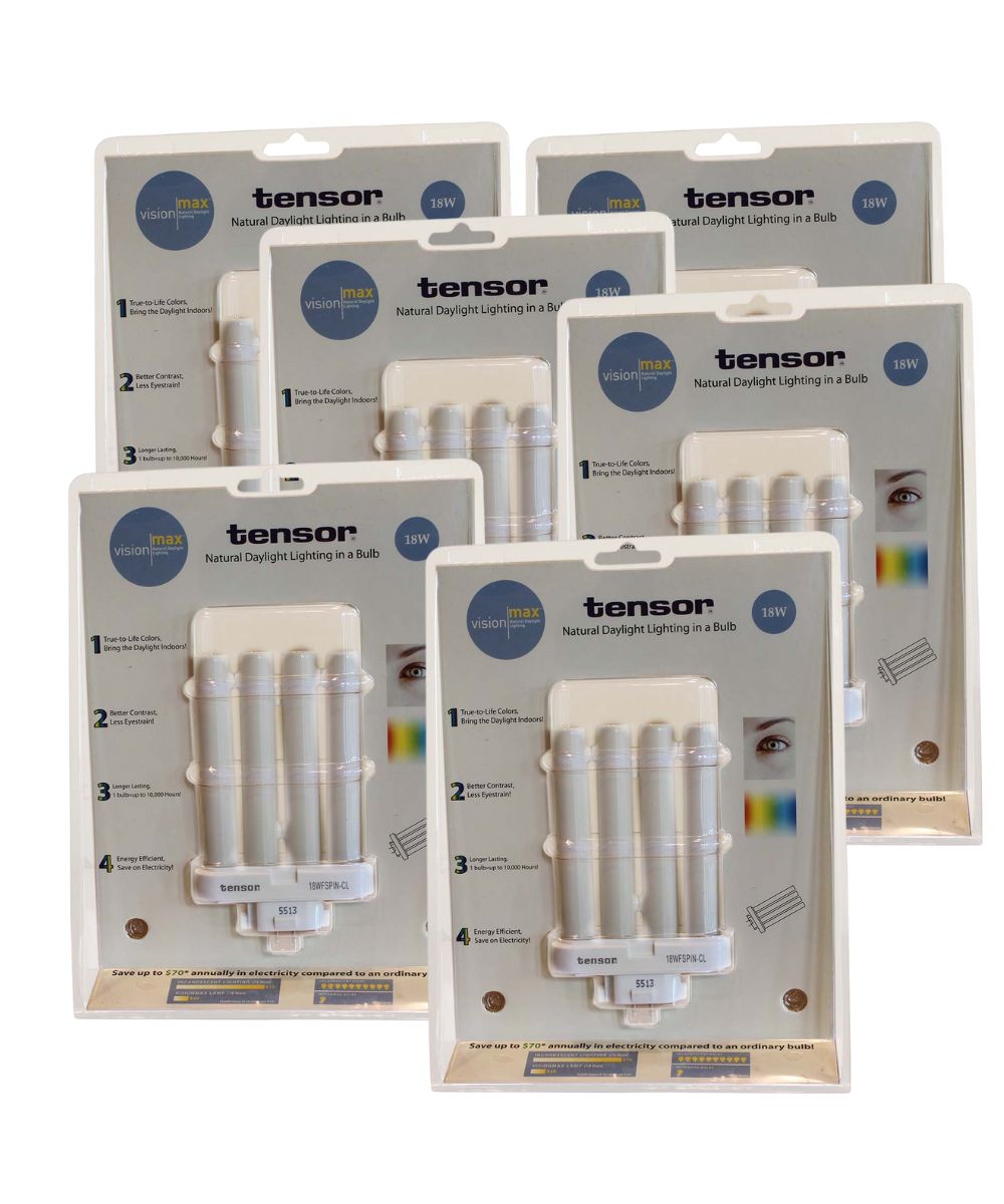18 Watt Full Spectrum CFL Replacement Bulb (4 pin, G24Q base) by VisionMax