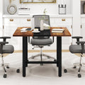 39.5" Square Conference Table with Thickened Tabletop