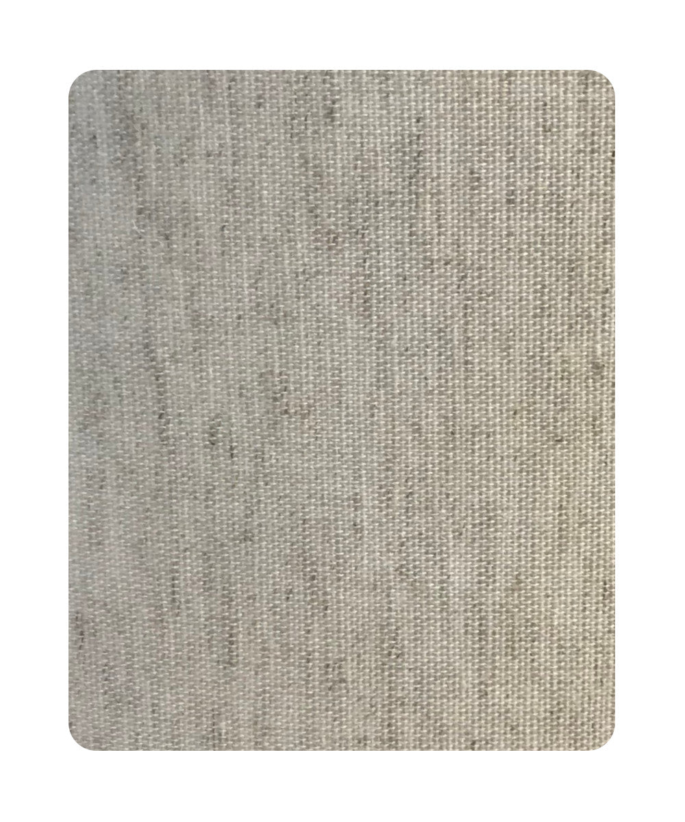 12"W x 12"H Textured Oatmeal Drum Softback Shantung Shade