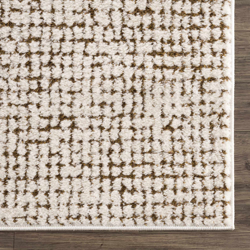 Keita Cream & Brown Area Rug