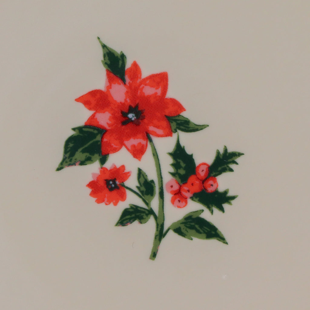 Fabled Flora Scalloped Ceramic Starter Plates – Case of 12 (+3 Bonus Plates)