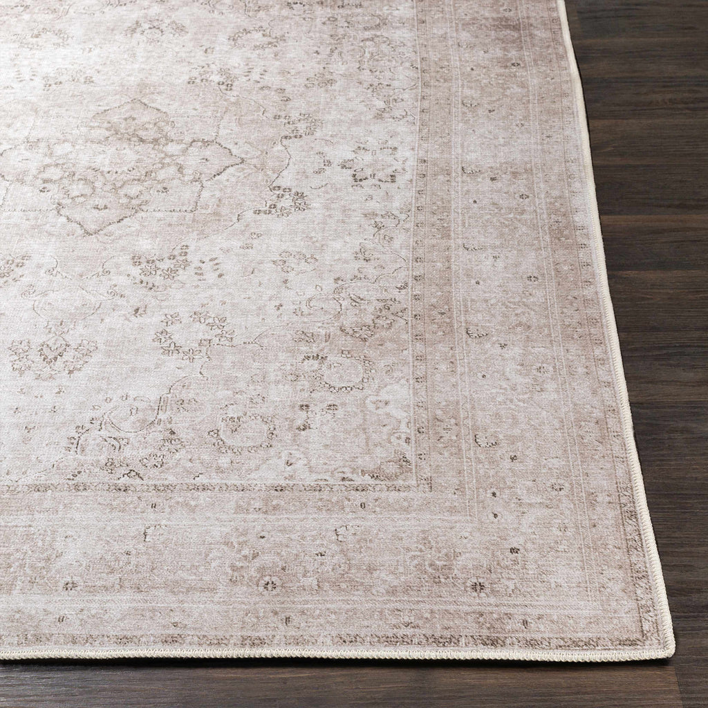 Bethany Vintage Flat Pile Washable Rug