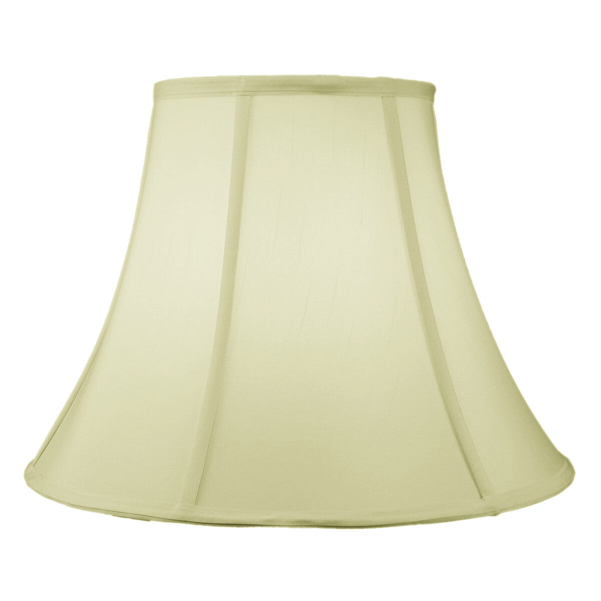 16"W x 12"H Egg Shell Shantung Bell Lampshade