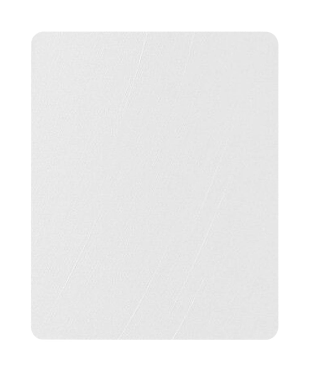 12x14x15 White Shantung Fabric Drum Lampshade